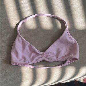 Dfyne Impact Strappy Pink Sports Bra